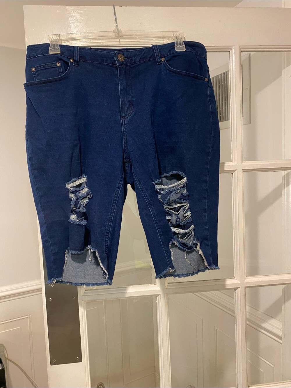 Ashley Stewart size 16 jeans shorts New With Tags